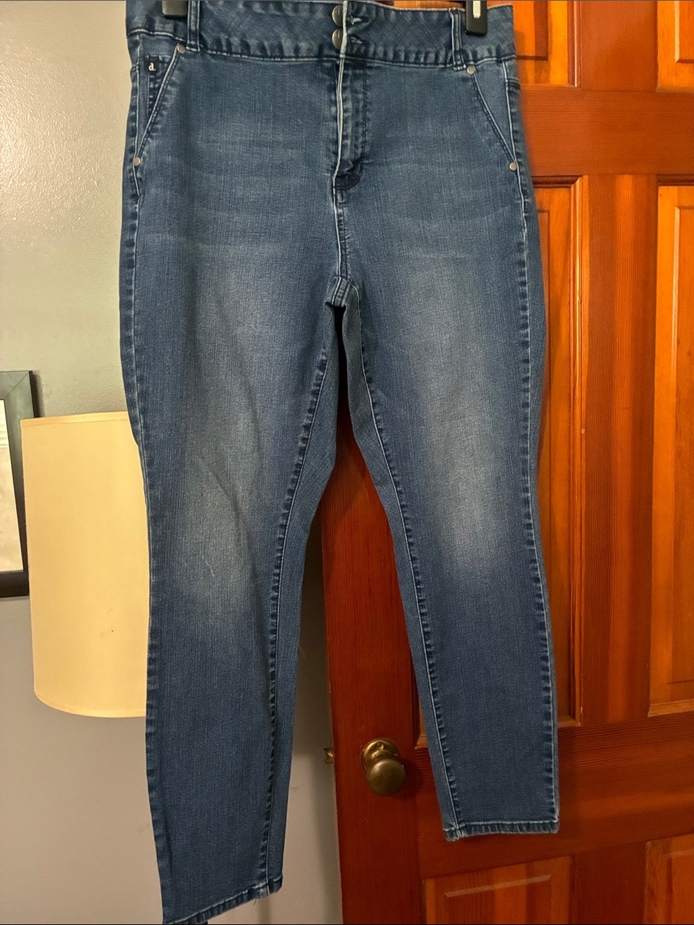 d. jeans Women's Skinny Blue Stretch Jeans
